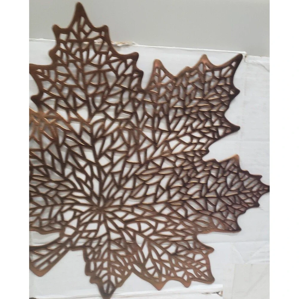 Set of 2 Same Vinyl PVC Kitchen Placemats (17